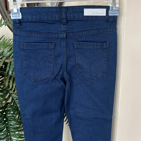 Brand New Calvin Klein Jeans Ultimate Skinny Dark Rinse Soft Stretch Adjustable - Picture 10 of 16